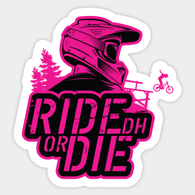 Ride Or Die Sticker by Hoyda